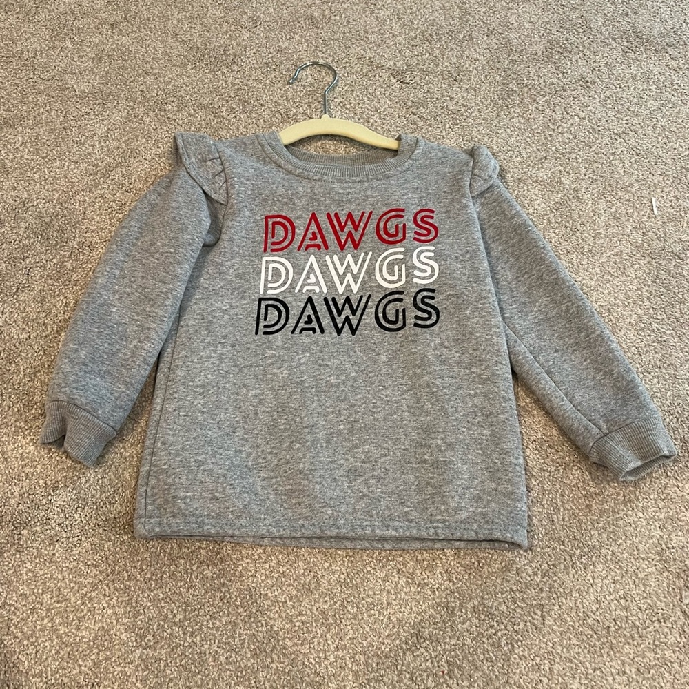 UGA bulldogs sweatshirt 3T